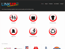 Tablet Screenshot of linkupltd.com